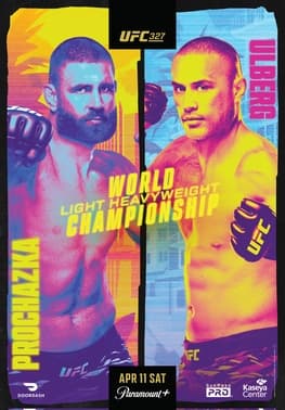 Carlos Ulberg vs. Jiří Procházka · UFC 327: Procházka vs. Ulberg